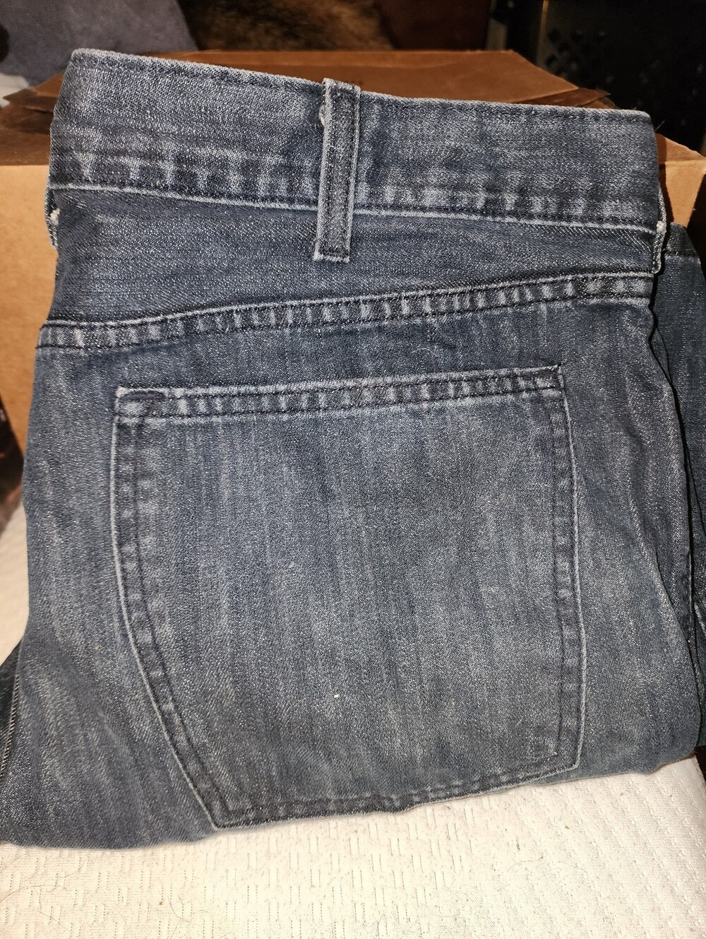 Men’s Dark Blue Denim Jeans
